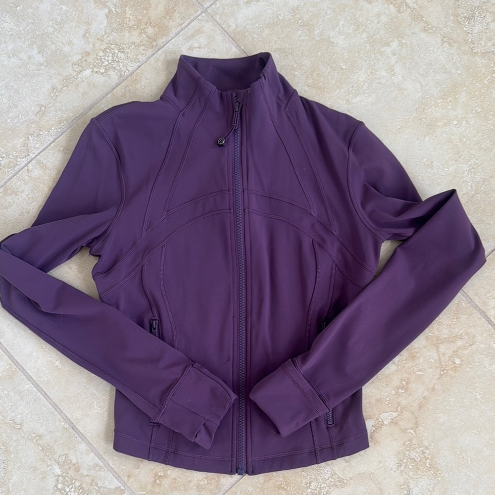 Lululemon Purple Define Cropped Jacket 6